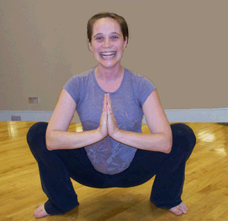 Lesley in Malasana 
